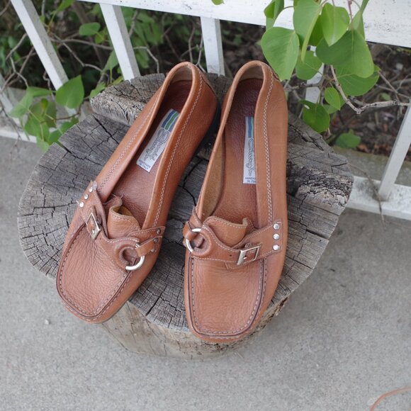 Brown Loathers Made In Italy By Arnold Churgin - Picture 1 of 6